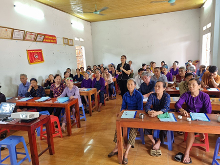 Trung tâm Bảo trợ và Công tác xã hội tỉnh Thái Nguyên  triển khai hoạt động Phát triển cộng đồng trên địa bàn huyện Phú Bình Năm 2023
