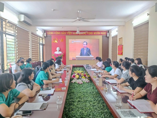Trung tâm Bảo trợ và Công tác xã hội tỉnh Thái Nguyên tham gia Hội nghị toàn quốc quán triệt, triển khai thực hiện 04 Nghị quyết của Bộ Chính trị